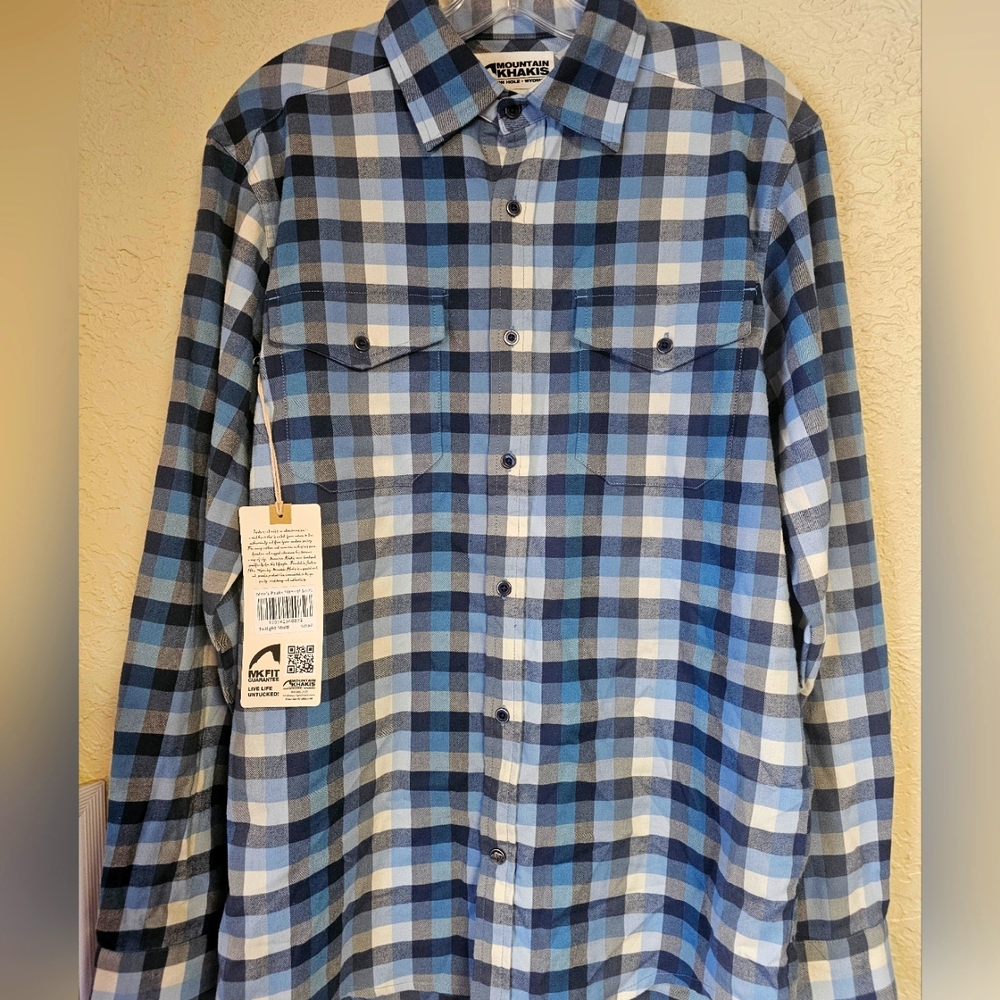 Mountain khaki Flannel